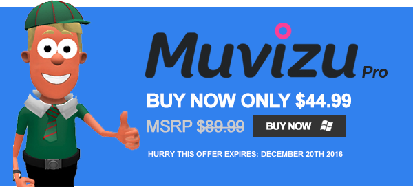 Muvizu - BUY NOW ONLY $44.99 - HURRY This offer expires: December 20th 2016