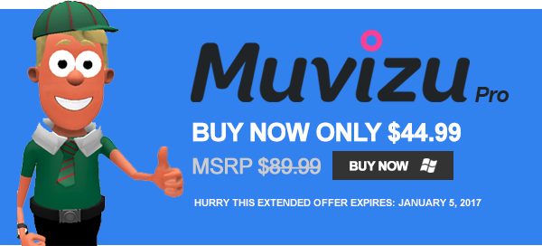 Muvizu - BUY NOW ONLY $44.99 - HURRY This extended offer expires: Jan 5th 2016