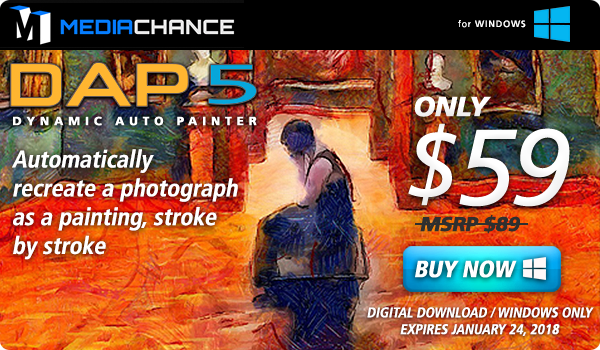 MEDIACHANCE DAP 5 DYNAMIC AUTO PAINTER - ONLY $59 BUY NOW